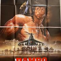Manifesto rambo III stallone