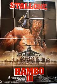 Manifesto rambo III stallone