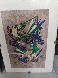 QuadroMessicano corteccia di Sughero 36*26