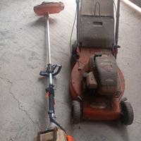 decespugliatore e tagliaerba 