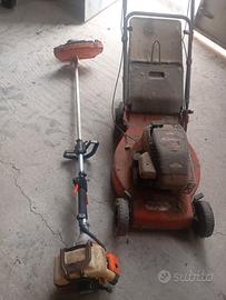 decespugliatore e tagliaerba 