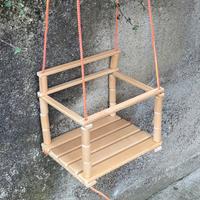 Altalena in legno, 1-3 anni