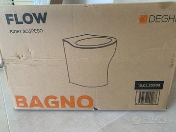 Bidet sospeso mod. Flow