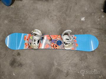 Set Snowboard donna Tavola+Attacchi+Scarponi+Casco