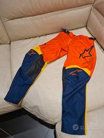 Tuta cross bambino / bambina 8-10 anni