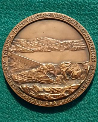 MEDAGLIE COMMEMORATIVE OPERE IMPREGILO NEL MONDO