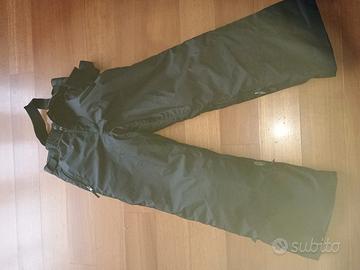 pantalone sci nero 14 anni
