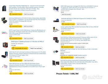 PC Gaming RTX 3050 8GB|Ryzen 5 5600X