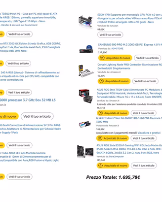 PC Gaming RTX 3050 8GB|Ryzen 5 5600X