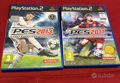 Pes 2013 e 2011 per PS2