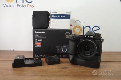 Panasonic Lumix G9 + sigma 19mm f2.8 + batterygrip