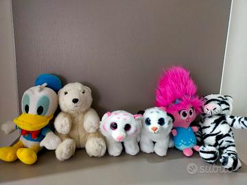 Peluches Ty unicorni e cuccioli 