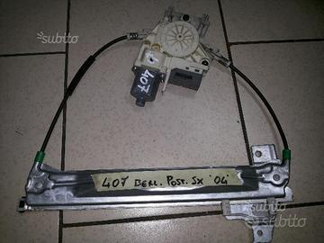 Alzavetro post.sx peugeot 407 berlina