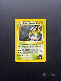 Carta Pokémon Erika’s Venusaur Holo 1999-2000 Eng