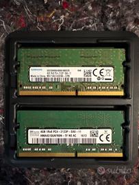 8GB RAM notebook DDR4 2133 2x4GB