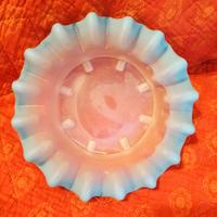 Posacenere vintage in pasta di vetro policromo