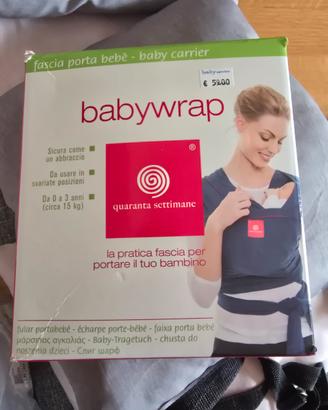 Babywrap fascia porta bambino 