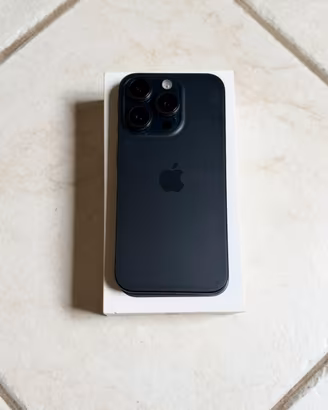 iPhone 15 Pro 256GB Blu Titanio