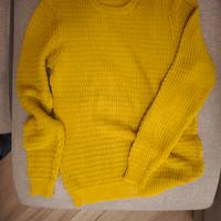 Maglione Uomo Zara - giallo senape