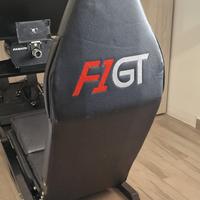 postazione sim racing f1 gt
