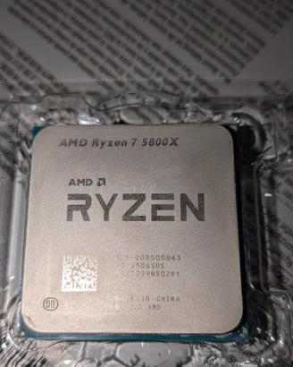 processore AMD ryzen 7 5800x