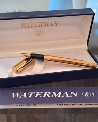 Stilografica Waterman pennino oro 18ct