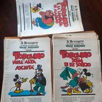 Inserto del Messaggero "Walt Disney  Topolino"