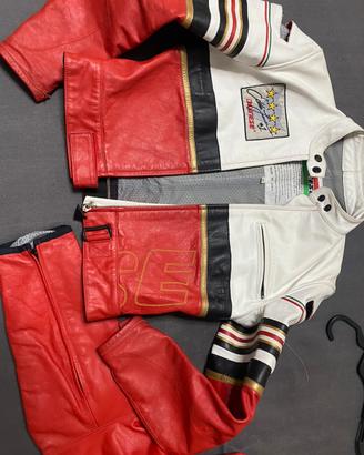 Tuta rossa dainese