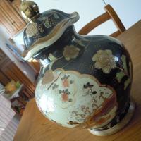 Antico vaso giapponese Satsuma