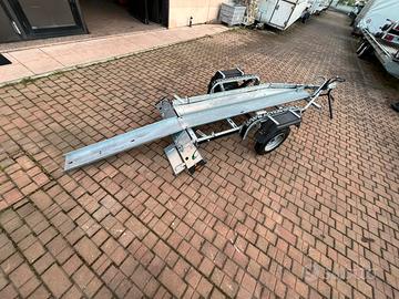 Rimorchio trasporto moto monoposto