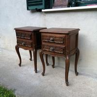 coppia comodini antichi piemonte 