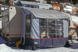 veranda roulotte invernale, reimo cortina