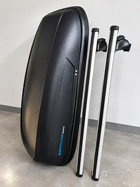 Baule da tetto per auto Narauto +  2 supporti