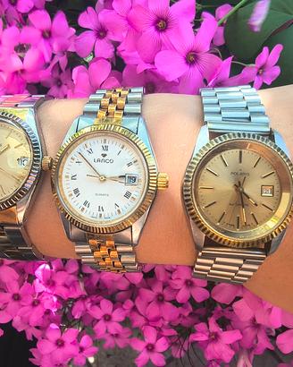 3 orologi donna vintage Datejust 