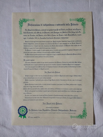 Dichiarazione indipedenza della Padania