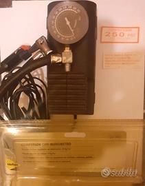 Compressore d'aria per auto, bici, moto, palloni, 