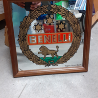 Specchio registro storico Benelli cm.32X32