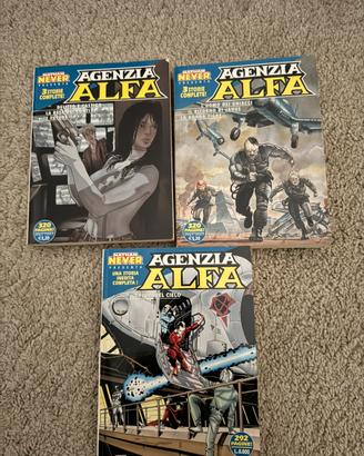 3 Fumetti Nathan Never serie Alfa