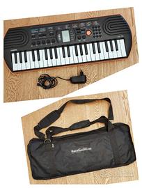 Mini tastiera Casio Sa-76+ borsa + alimentatore