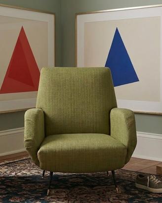 Poltrona Vintage anni '50/60 Design Mid-Century