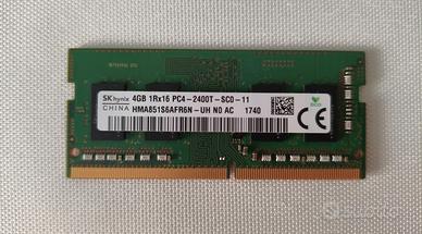 Lotto 11 moduli RAM SODIMM DDR2 DDR3 DDR4 usati 