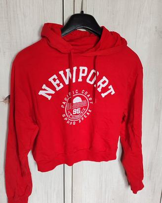 Felpa leggera corta ragazza XS