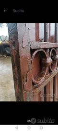 cancello antico senza saldatura 