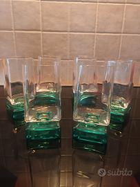 Set bicchieri vintage