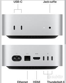 Apple Mac Mini M4 16GB 256GB SSD 2026 COME NUOVO