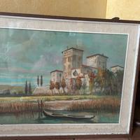 Quadro olio su tela