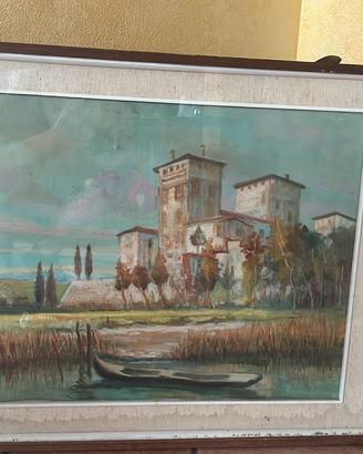 Quadro olio su tela