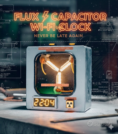 Ritorno al futuro - Orologio/Sveglia Wi-Fi
