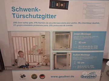 cancelletto di sicurezza orientabile per porte o s