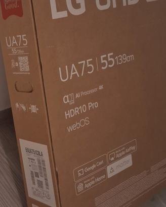 SMART TV LG 55 POLLICI 4K ANDROID NUOVO 